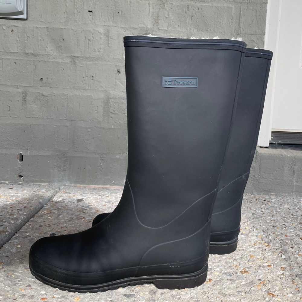 Tretorn tall rain boots